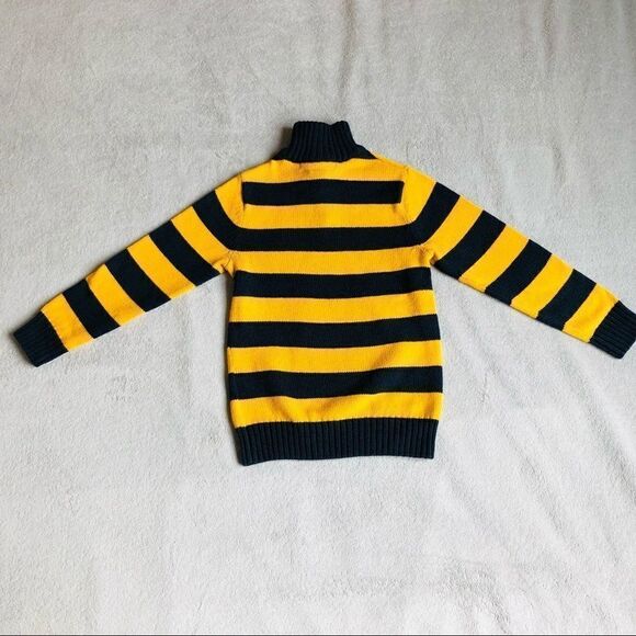 H&M L.O.G.G. Knit sweater w/ half zip mock collar - Picture 7 of 7